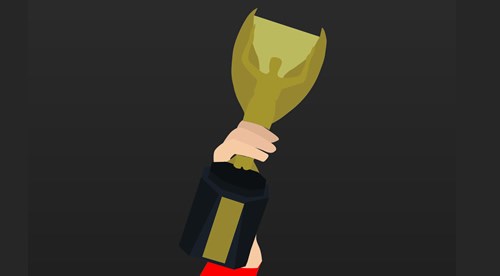 The Jules Rimet Trophy - Image by Natalie Owen