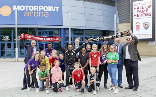 Hall of Fame launch at Nottingham Arena